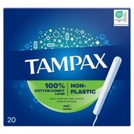 Tampax Super Tampons with Cardboard Applicator 20 Count