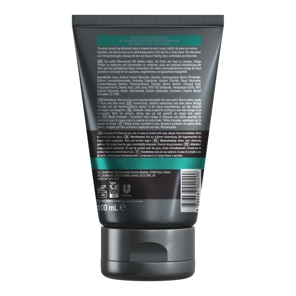 Dove Men+Care Oil-Control Facewash 100 ml