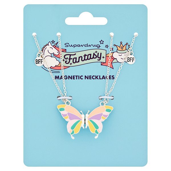 Superdrug Fantasy Magnet Necklace Butterfly