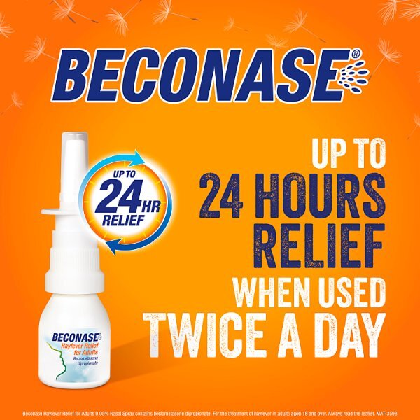 Beconase Allergy & Hayfever Relief Nasal Spray - 100 sprays