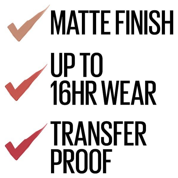 Maybelline Superstay Matte Ink Lipstick 175 Ringleader