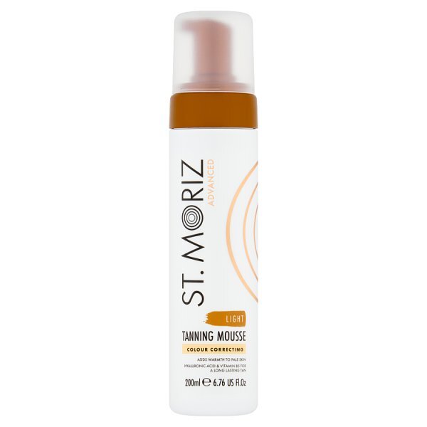 St Moriz Advanced Colour Correcting Tanning Mousse Light