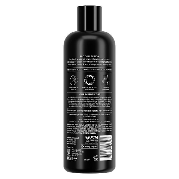 Tresemmé Shampoo Purify & Hydrate 440Ml