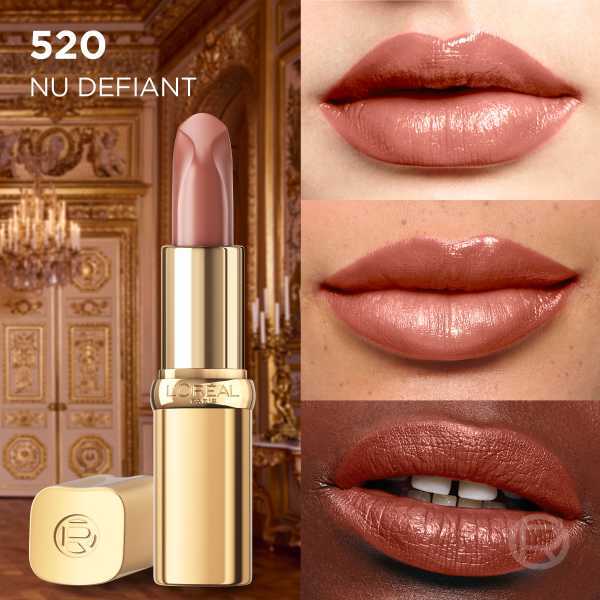 L'Oréal Paris Color Riche Satin Lipstick 520 Le Nude Defiant