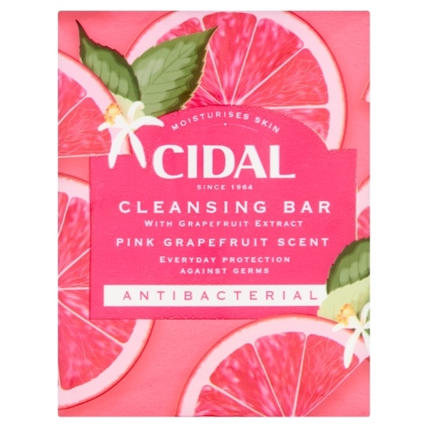 Cidal Pink Grapefruit Soap 2x 100g