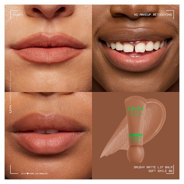 NYX Professional Makeup Smushy Matte Lip Balm Soft Smile