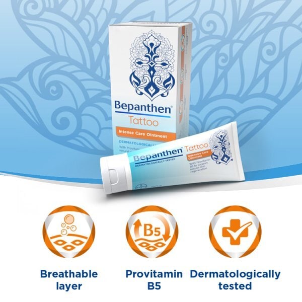 Bepanthen Tattoo Care Ointment with Provitamin B5 50g