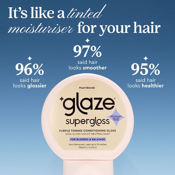 Glaze Super Color Conditioning Gloss Pearl Blonde 190ml
