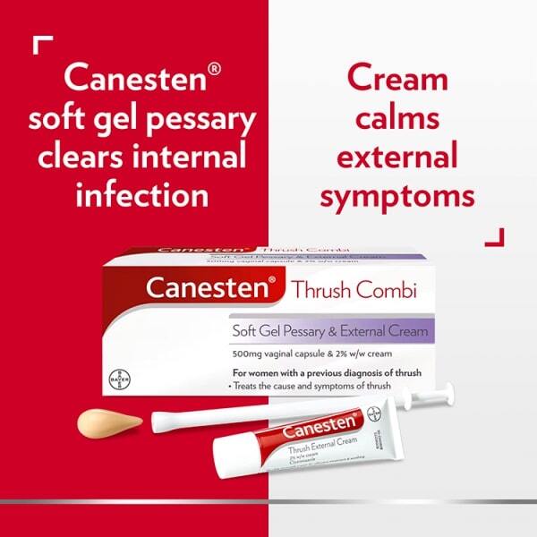 Canesten Thrush Combi Pessary  & Internal - External Cream