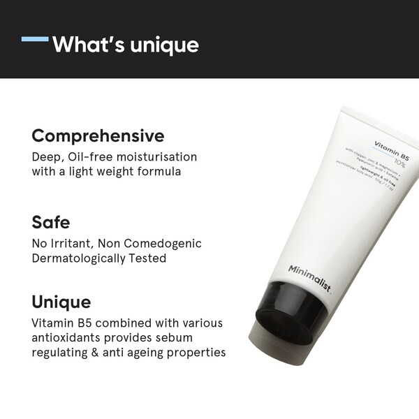 Minimalist Vitamin B5 10% Moisturizer 50G