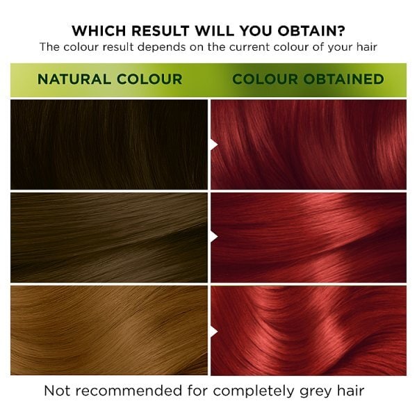 Garnier Nutrisse 6.60 Ultra Fiery Red Permanent Hair Dye