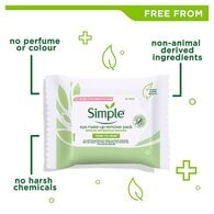 Simple Kind to Skin Eye Make-Up Remover Pads 30pc