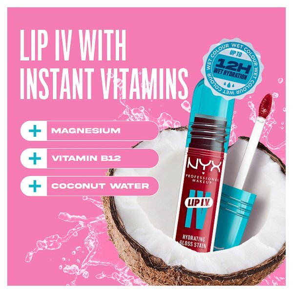 NYX Professional Makeup Lip IV Hydrating Gloss and Lip Stain