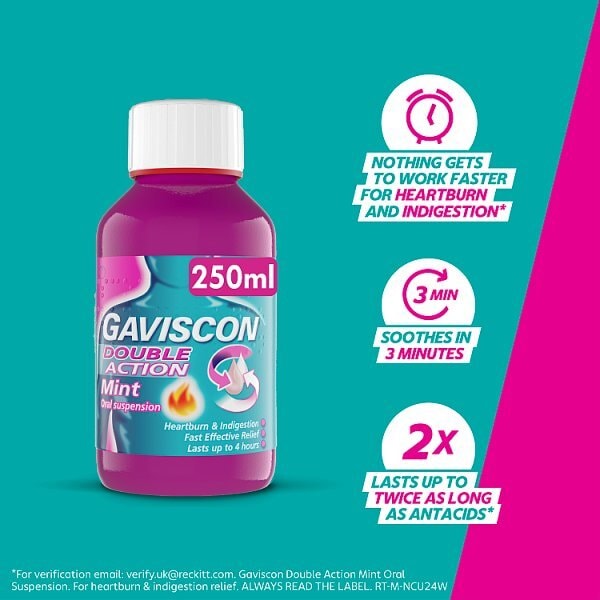 Double Action Liquid Mint 250Ml