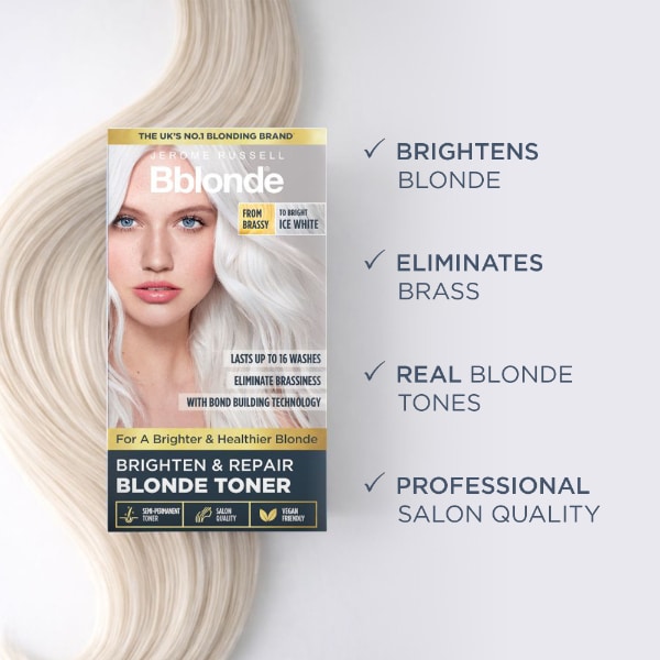 Jr Bblonde Brighten & Repair Toner Ice White