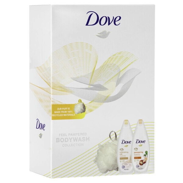 Dove Feel Pampered Bodywash Collection Gift Set