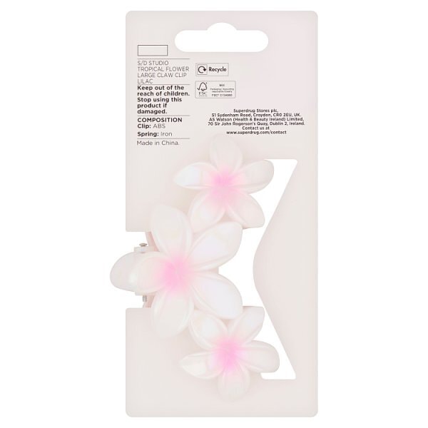 Studio London Starfish Shell Claw Clip 2 Pack