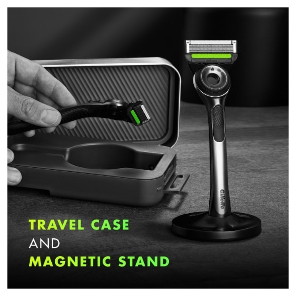 Gillette Labs 5Up Travel Case Razor + 5 Blades