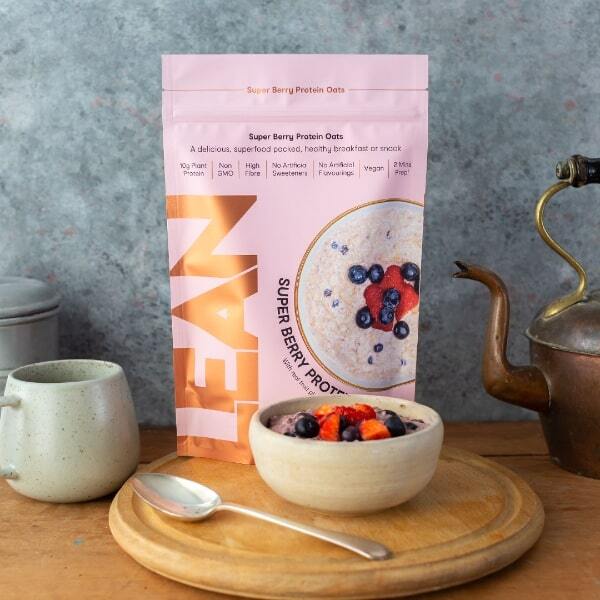 Lean Super Berry Protein Oats 500G