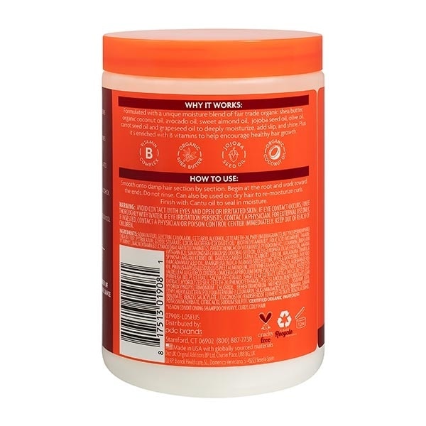 Cantu Shea Butter Natural Coconut Curl Cream 709g