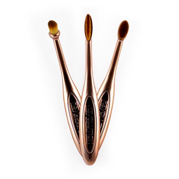Revolution Precision Oval Makeup Brush Set