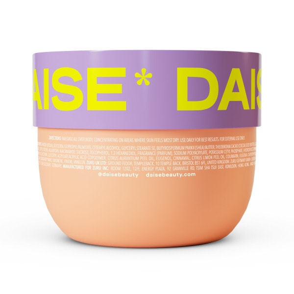 DAISE Moisturising Body Butter in Cinnamon Swirl, 250g