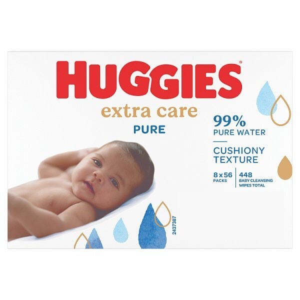 Huggies® Pure Extra Care 8 Pack