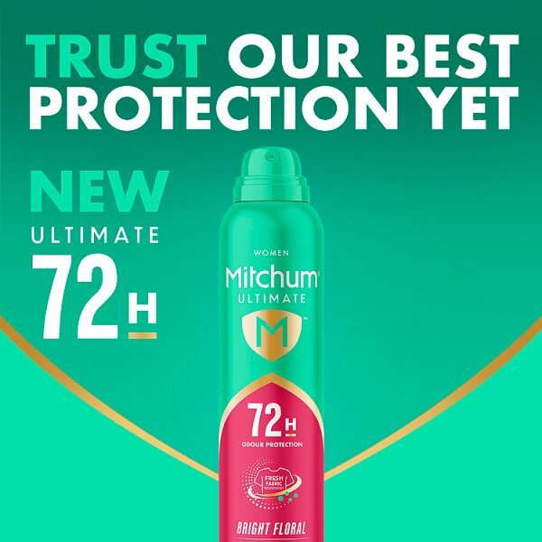 Mitchum Female Ultimate 72H Aerosol Bright Floral 250Ml