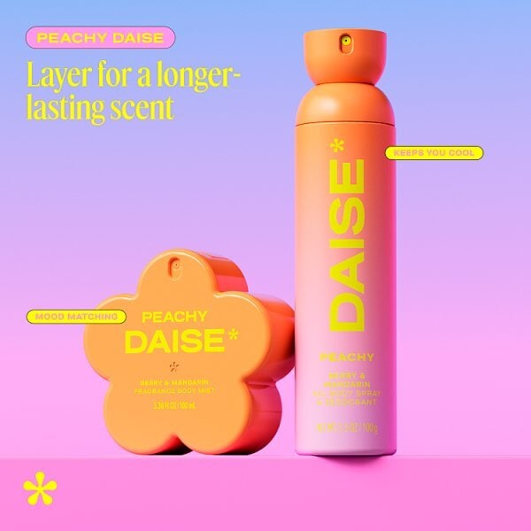 Daise Fragrance Body Mist Berry & Mandarin 100 Ml