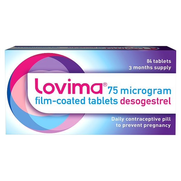 Lovima 75 Microgram Film-Coated Tablets 84 Tablets