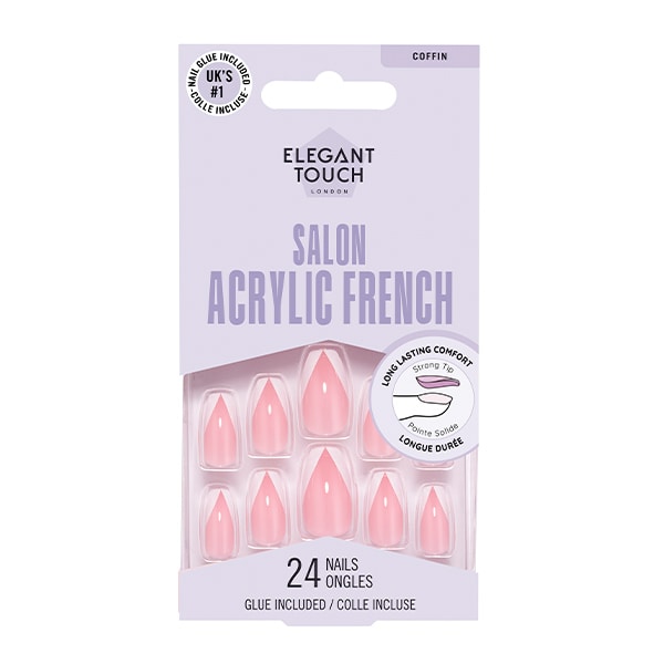 Elegant Touch Acrylic French No 6