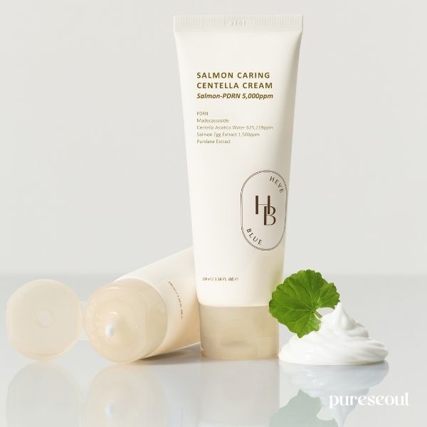 Heveblue Salmon Caring Centella Cream with PDRN and Centella 100ml
