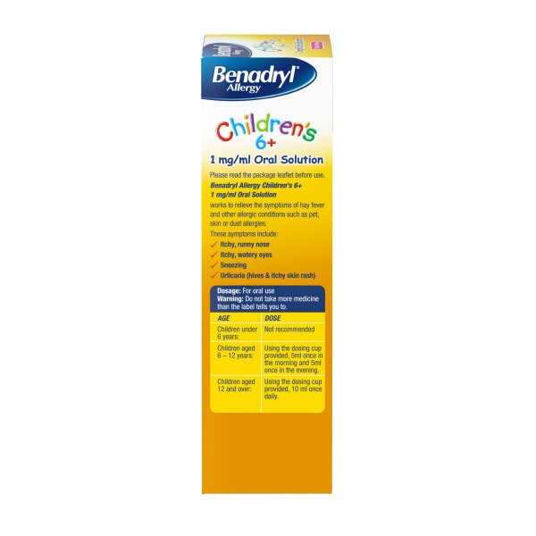 Benadryl  Allergy Children's 6+ Oral Solution