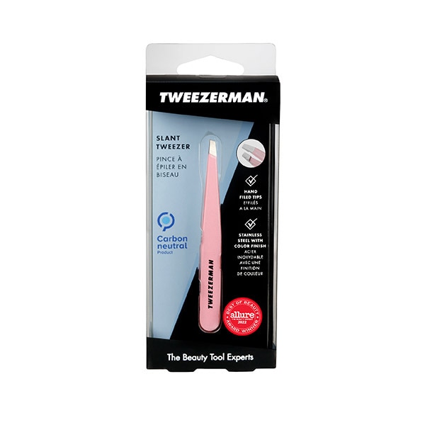 Tweezerman Shimmer Pink Full Size Slant Tweezer