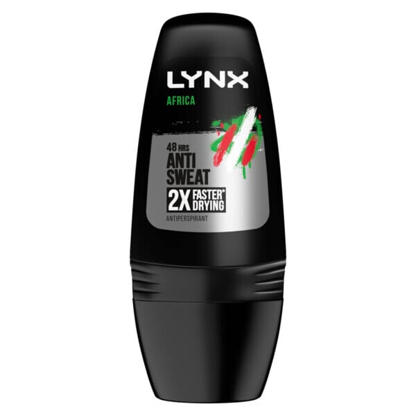 Lynx Men Africa Antiperspirant Deodorant Roll On 50ml