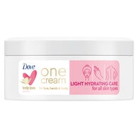 Dove One Cream For Face Hands & Body Light Hydration 250ml