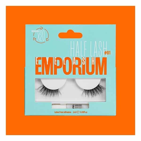 Eyelash Emporium Strip Lash Half Lash 01