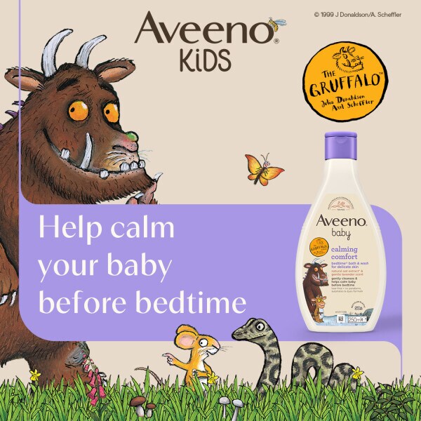 Aveeno Baby Calming Comfort Bedtime Bath & Wash 250Ml