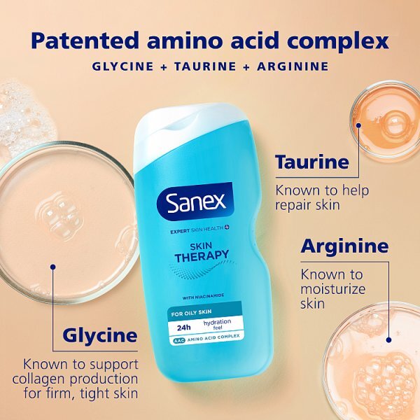 Sanex Skin Therapy Oily Skin Shower Gel 450ml