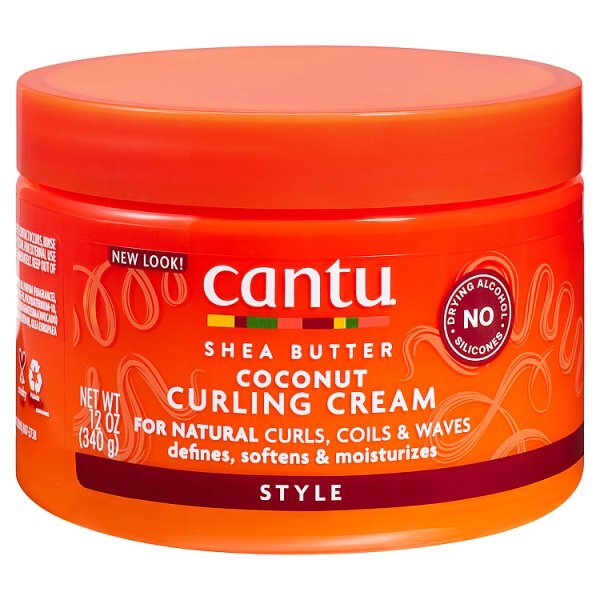Cantu Shea Butter Natural Hair Coconut Curling Cream 340g