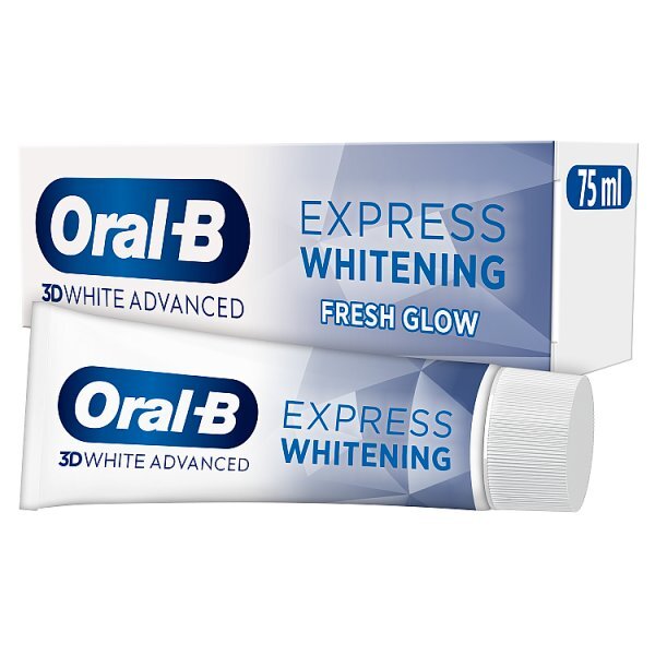 Oral-B 3D White Express Whitening Fresh Glow Toothpaste 75Ml