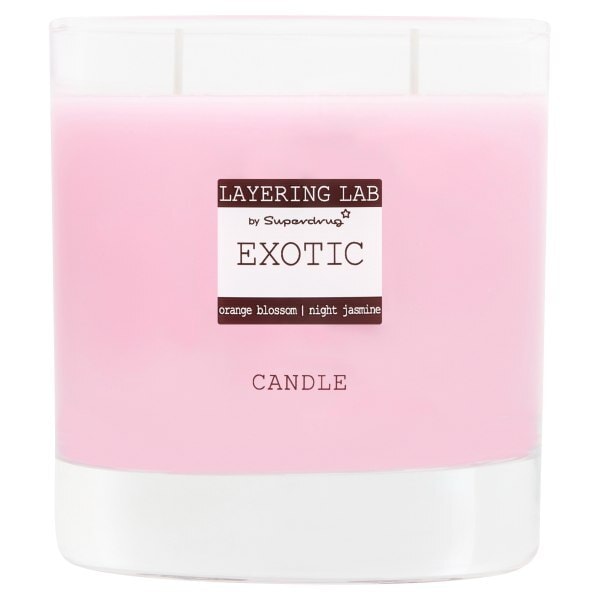 Superdrug Layering Lab Exotic 2 Wick Candle