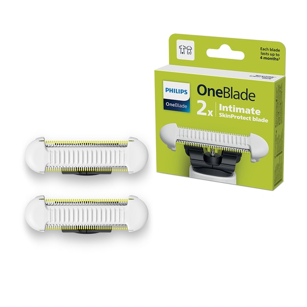 Philips OneBlade Intimate SkinProtect Blade 2 Pack