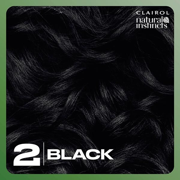 Clairol Natural Instincts Hair Dye 2 Black