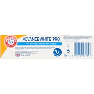 Arm & Hammer Advance White Pro Toothpaste 75ml