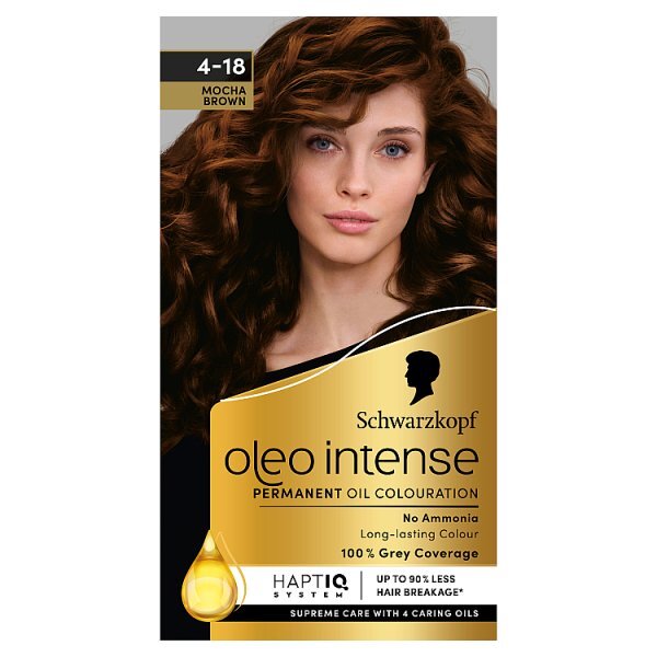 Schwarzkopf Oleo Intense Mocha Brown Permanent Hair Dye