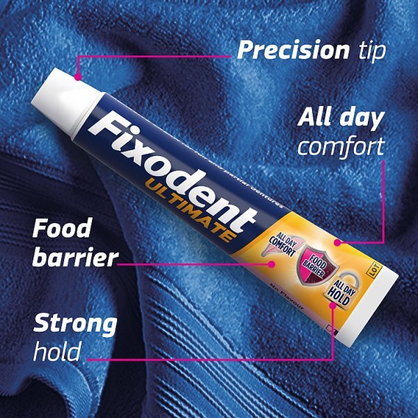 Fixodent Ultimate Flavour Free 40g