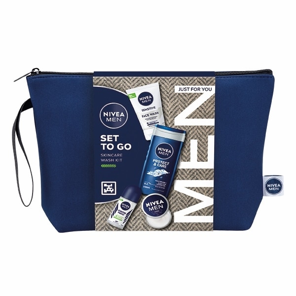 Nivea For Men Set To Go Washbag