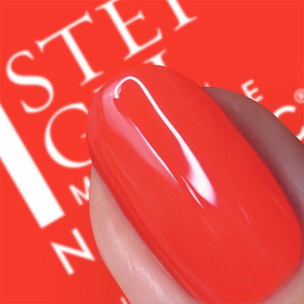 Nails.INC It's Topless Jennifer Tomato Red Polish 14ml