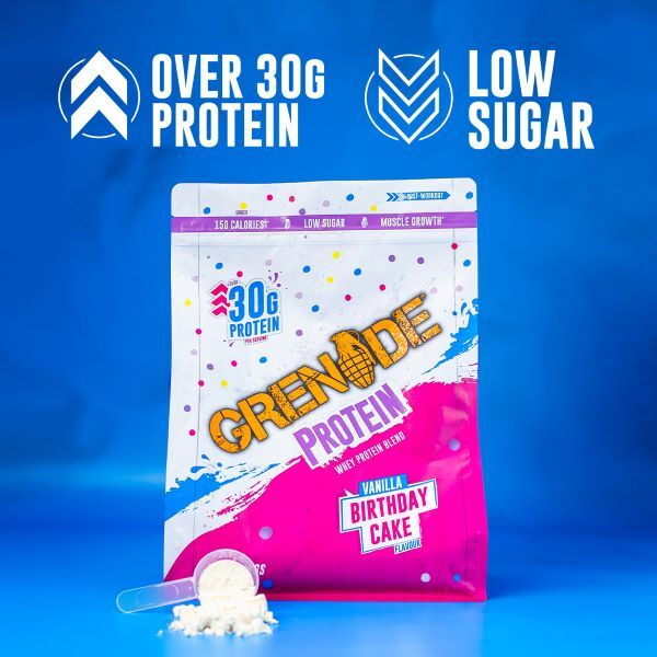 Grenade Birthday Cake Protein Powder 2Kg
